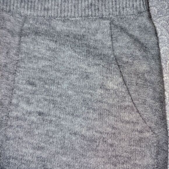 Gray White Birch knit sweater joggers pants w/pockets! - Picture 8 of 14